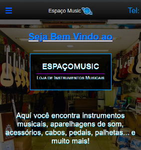 EspaçoMusic, , site bem posicionado no google